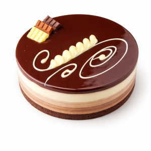 Mousse de Tres Chocolates