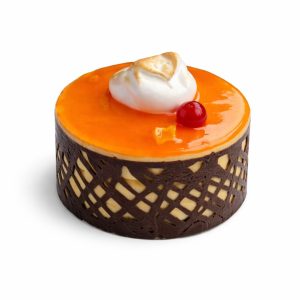 Mini tarta mousse de mango